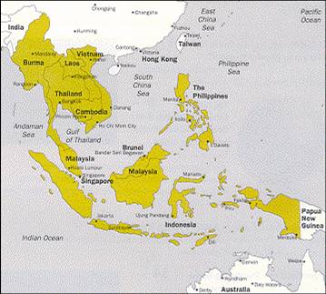 Asean map
